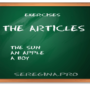Упражнения: употребление артиклей (The Articles) в английском языке
