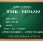 Упражнения: существительные (The Noun) в английском языке