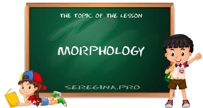 Морфология современного английского языка.